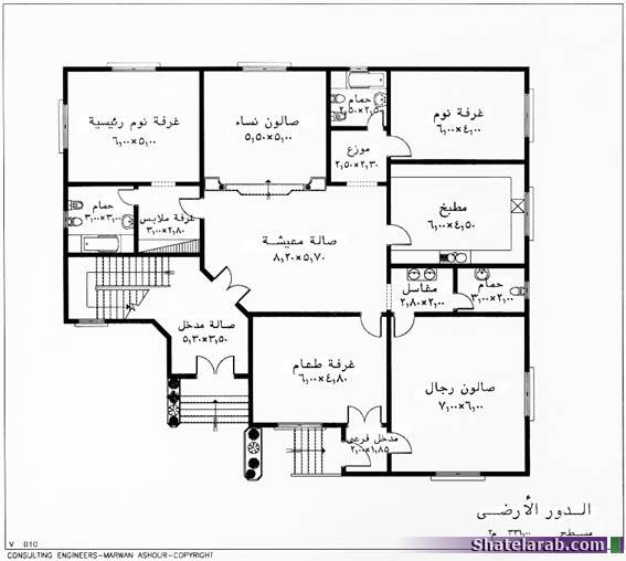 مخططات معمارية مجانية 20161007 486