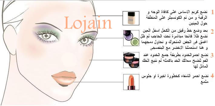 طرق سهله لرسم الكحل 2024 